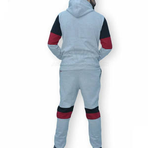 Prix de gros OEM Survêtement pour hommes de haute qualité, respirant, à manches longues et à capuche, effet délavé - Product Image 2