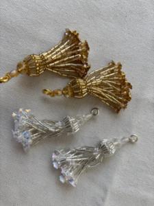 พู่ห้อยประดับลูกปัดทำมือขนาดเล็กสำหรับตกแต่งผ้าม่าน ทำเครื่องประดับ เสื้อผ้า พวงกุญแจ งานฝีมือ DIY - Product Image 2