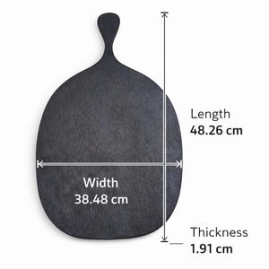 เขียงไม้มะม่วง 48x38 ซม. หนา 3 ซม. |   เขียงกันลื่นสำหรับงานหนักสำหรับห้องครัว |   เป็นมิตรกับสิ่งแวดล้อม ปราศจากสาร BPA ใช้งานง่าย - Product Image 4