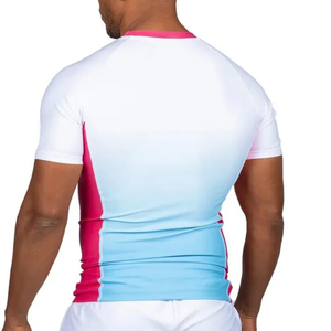 Camiseta de Compresión para Jiu Jitsu BJJ MMA para Hombre, Manga Corta, UPF50+, Transpirable - Product Image 2