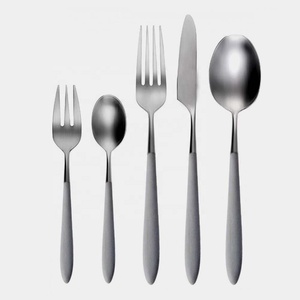 Stainless Steel Flatware Dinnerware <b>Cutlery</b> Stainless Steel Flatware <b>Set</b> with Amazing New Design <b>Hanging</b> Handle High Quality - Product Image 3