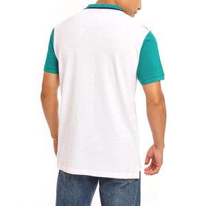 Camiseta Casual de Manga Corta Tejida para Hombre con Logotipo Personalizado en la Parte Delantera, Color Sólido, Tejido Transpirable, Servicio OEM - Product Image 6