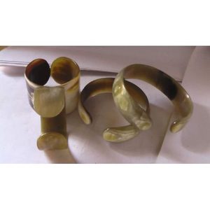 กำไลข้อมือทำจากเขาควาย ขนาดสั่งทำได้ ขายดี คุณภาพพรีเมียม เป็นมิตรกับสิ่งแวดล้อม ทำด้วยมือ สไตล์โมเดิร์น FAIZA CRAFT งานฝีมือจากเขาควายธรรมชาติ - Product Image 5