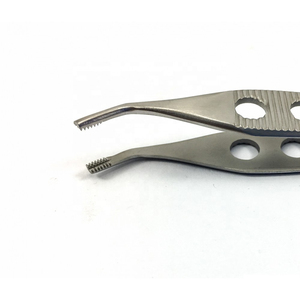 Pinzas Adson Manuales de Alta Calidad, Instrumento Quirúrgico, Curvas, Dentadas, Agarre Preciso, Acero Inoxidable, Certificación CE - Product Image 6