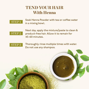 Poudre de henné brun sans produits chimiques, coloration et soin capillaire botanique, 100g de poudre de henné pure à base de plantes, brun - Product Image 3