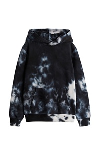 Sudadera con capucha de invierno con estampado de corbata y troquel de moda transpirable personalizada para niños y niñas Unisex para venta al por mayor - Product Image 6