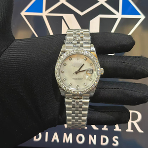 Montre analogique mécanique de haute qualité, style hip-hop, sertie de diamants en moissanite, pour hommes et femmes - Product Image 1