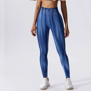 Leggings de Yoga de Cintura Alta para Mujer, Transpirables, Sin Costuras, con Diseño AND1, Tejido de Algodón/Bambú para Entrenamiento y Running - Product Image 2