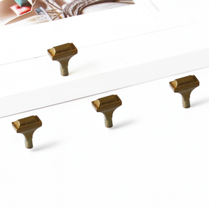 Poignée en T durable en laiton antique et alliage de zinc pour cuisine, salle à manger, salle de bain, tables de nuit – Quincaillerie de mobilier moderne et vintage - Product Image 2