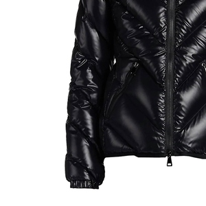 Blouson matelassé unisexe avec manches, blouson d'hiver personnalisé pour homme, blouson en cuir à capuche, motif imprimé, prix bas - Product Image 2