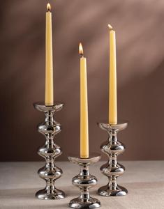 Stainless Steel <b>Candlestick</b> Holder Set of 3 Modern Design Home Decoration Durable Metal Candle Holders - Product Image 1