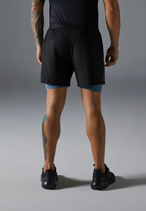 Shorts de sport double couche de qualité supérieure, légers, pour la course et l'entraînement, fournisseur de haute qualité - Product Image 3