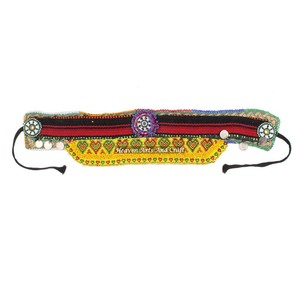 Vintage Belt Belly Dance Bead Afghani Traditional Waist Belt Kuchi Tribal BB089A <b>Old</b> Banjara Real Vintage Handmade Beaded Belts - Product Image 1
