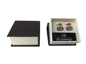 Hộp Khuy Măng Sét Nam Khuy Măng Sét Có Logo Tùy Chỉnh Áo Sơ Mi Tuxedo Khuy Măng Sét Liên Kết Tux Đóng Gói - Product Image 3