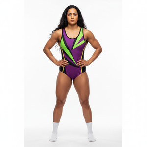 Custom Logo Sublimation Sportswear Sublimated <b>Weightlifting</b> Youth <b>Singlet</b> Suit Wrestling For Women - Product Image 1