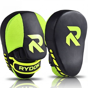 แผ่นซ้อมต่อย/เตะ OEM RYDOM ทำจากหนัง PVC ทนทาน ออกแบบโลโก้ได้ตามต้องการ สำหรับมวยไทย มวยสากล MMA ฝึกซ้อมมืออาชีพ - Product Image 1