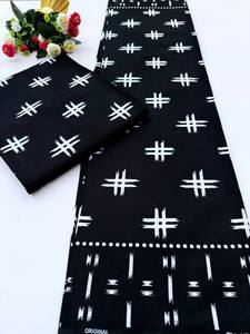 ผ้าฝ้ายพิมพ์ลายแองการาแบบดั้งเดิมของแอฟริกา สำหรับงานตัดเย็บเสื้อผ้า งานฝีมือ และแฟชั่น โดยผู้จัดจำหน่ายฮิตเจม เอ็กซ์พอร์ต ไอส์แลนด์ - Product Image 4