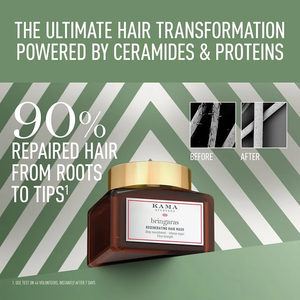 Infusión ayurvédica herbal para el cabello, tratamiento regenerador que promueve el crecimiento, reduce la rotura, deja el cabello suave, brillante, fuerte y saludable. - Product Image 3