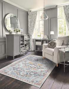 Alfombras Persas Impresas Lavables a Máquina de Diseño Personalizado, Alfombras para Sala de Estar, Alfombras Turcas, Alfombras Modernas de Poliéster - Product Image 1