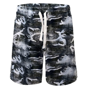 Pantalones Cortos de Playa Casuales de Secado Rápido con Estampado de Camuflaje para Hombre, Personalizados, con Cordón Ajustable - Product Image 1