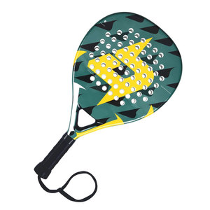 Raqueta de Pádel Profesional de Fibra de Carbono con Diseño Personalizado, Red de Poliéster y Logotipo Personalizado - Product Image 1