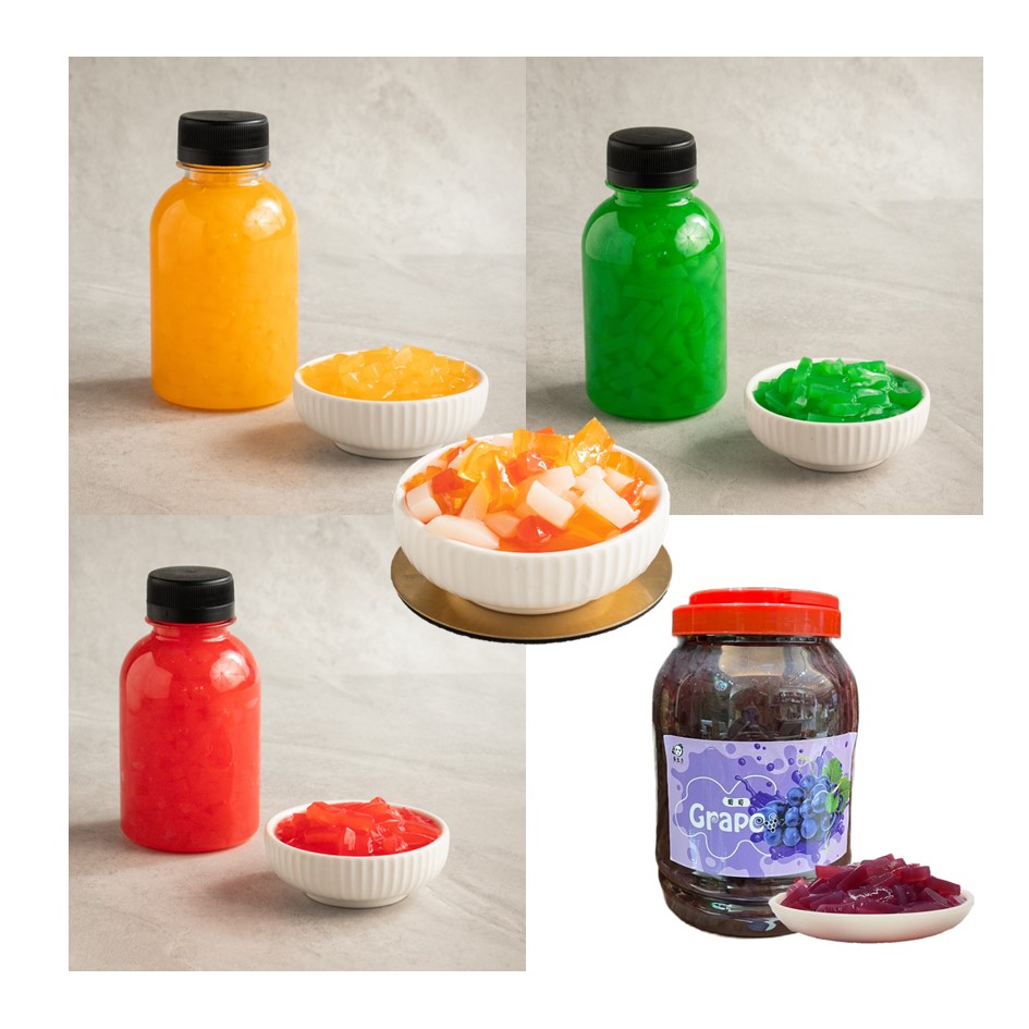Тайваньский куб Nata De Coco кокос Konjac желе пузырьковый чай ингредиенты