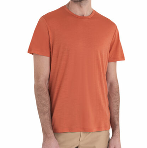 Royal Sports 100% Merino <b>Wool</b> Men Short Sleeve T-Shirt Knitted Eco-Friendly UV Protection Quick Dry Anti-Odor <b>Base</b> <b>Layer</b> T Shirt - Product Image 2