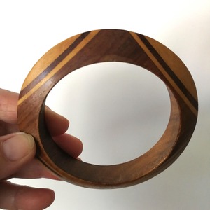 Bracelet tendance pour femme en bois fait main, artisanat indien écologique et moderne, taille personnalisée, luxe bio - Product Image 3
