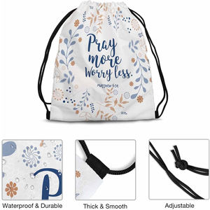 Bolsas de Lona Personalizadas con Cordón, Sublimadas, Impermeables, para Gimnasio, con Impresión de Logotipo, Promocionales, Deportivas, al por Mayor, con Diseño de Color Personalizado - Product Image 4