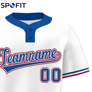 Camiseta de Béisbol Personalizada con Logotipo para Hombre, 100% Poliéster, Manga Corta, Transpirable, de Secado Rápido, Venta al Por Mayor Directa de Fábrica - Product Image 3