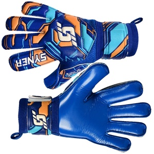 Guantes de portero de diseño en relieve con logotipo personalizado agarre superior 4mm látex alemán transpirable deportes de Fútbol al aire libre Material de PU - Product Image 5