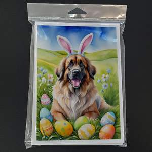 Leonberger การ์ดอวยพรการล่าไข่อีสเตอร์พร้อมซอง, การ์ด A7แปลกๆ8ใบขนาด5x7 - Product Image 3