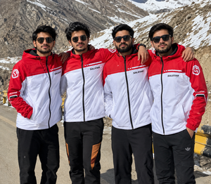 Custom <b>Men</b>’s Windbreaker Red White <b>Jacket</b> Set Lightweight <b>Hooded</b> Running Sportswear Sublimation Training Jogging Tracksuit OEM - Product Image 5