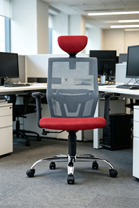 AY Office System Executive <b>Mesh</b> Office Chair A-NTT 89 Modern Design Swivel Adjustable <b>Plastic</b> Frame Steel Base Multiple - Product Image 2