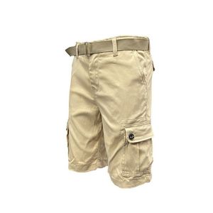 Pantalones Cortos Cargo con Cinturón para Hombre Weiv, con Cinturón Resistente, Cómodos y Elegantes - Product Image 2