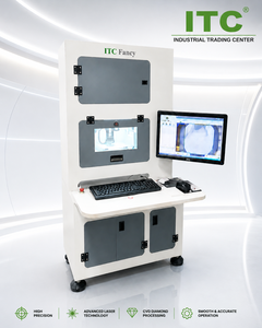Machine de découpe et de sciage au diamant CNC ITC Fancy avec technologie laser à ligne verte et panneau de commande THK Guiderail - Product Image 1
