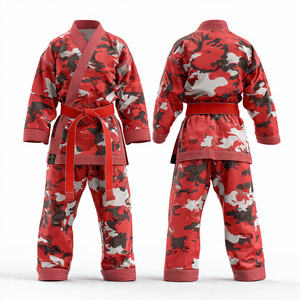 Tenue de Karaté Camouflage par Sublimation pour Hommes, Uniforme de Boxe et de Combat à Motif Camo, Uniforme d'Arts Martiaux par Sublimation - Product Image 2