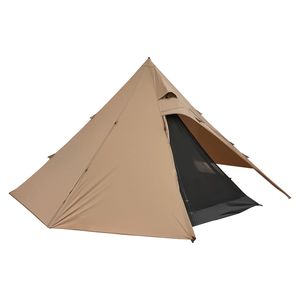 Tenda Tipi Invernale per 4 Persone con Foro per Stufa e Protezione Neve, Pali in Alluminio, Portatile - Product Image 1