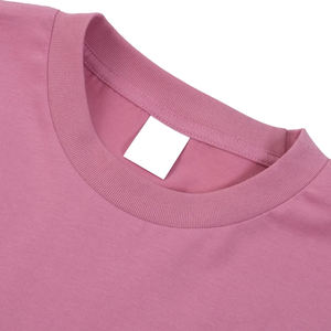 Camiseta de Terciopelo Fino de 240 g/m², de Lujo, para Hombre, Talla Grande, Color Sólido, Unisex, con Estampado Personalizado, 100% Algodón, Corte Cuadrado - Product Image 5