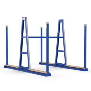 Granite Steel A-frame Double Sided Stone Display Slab Rack Durable Universal A-frame for marble - Product Image 1
