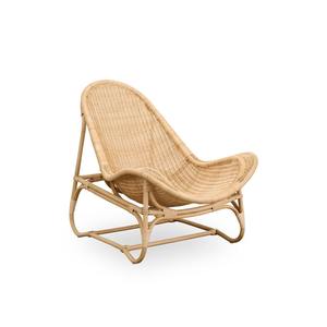 Nouvelle arrivée : chaise longue en rotin naturel tressé à la main, écologique et vintage, pour espace de détente intérieur, d'un fabricant vietnamien. - Product Image 1