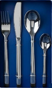 Ensemble de couverts en acier inoxydable 304 forgé et martelé, couteau à steak, fourchette, cuillère, finition miroir, élégant et haut de gamme, pour hôtel et restaurant - Product Image 2