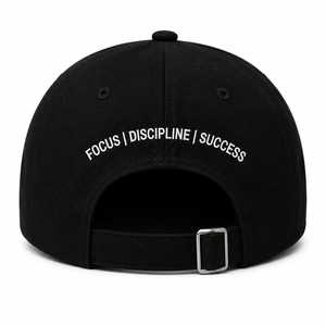 Gorra de Béisbol Negra Bordada en 3D con el Logotipo de AV, Gorra de Algodón Premium con el Logotipo de AV, Gorra de Béisbol Bordada Personalizada de 6 Paneles - Product Image 2