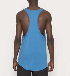 Camisetas sin Mangas Casuales para Hombre, Transpirables, de Secado Rápido, de Algodón, Tallas Grandes, Servicio OEM, Logotipo Personalizado, Camisetas Deportivas, Precio Bajo - Product Image 2