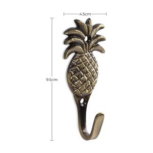 Crochet mural double en métal finition antique décoratif pour suspendre manteaux, chapeaux, clés et serviettes - Product Image 6