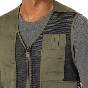 Gilet de chasse personnalisé pour la chasse aux oiseaux en montagne, en matériaux importés, design matelassé avec porte-coquilles avant et fonction d'appel aux gibiers - Product Image 5