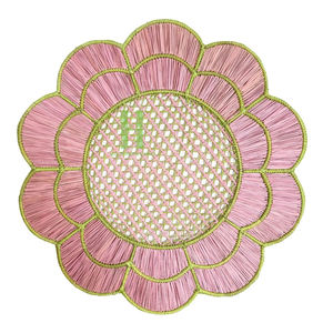 Top Selling Handmade Cotton Placemat Flower Shape Heat Resistant <b>Table</b> Mat Eco-Friendly Woven <b>Dining</b> <b>Table</b> Decor Kitchen Home - Product Image 3