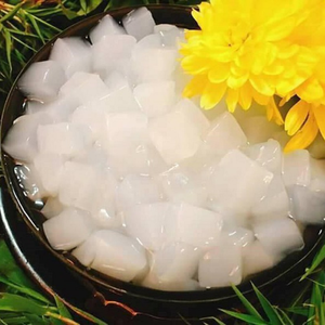 Cubes de Nata de Coco purs, taille 8x8 mm, origine Vietnam, pour la préparation de gelées nutritives et de bases de soupes sucrées, 99 Gold Data - Product Image 2