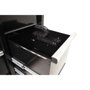 Armoire à outils roulante à 10 tiroirs de 104 cm avec serrure, supportée par l'OEM, capacité de charge de 680 kg pour le stockage industriel des mécaniciens - Product Image 5