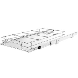 Organizzatore per Armadio con Cassetti Scorrevoli in Acciaio Resistente 11"X21"X2.5" con Ripiani per Dispensa - Product Image 1